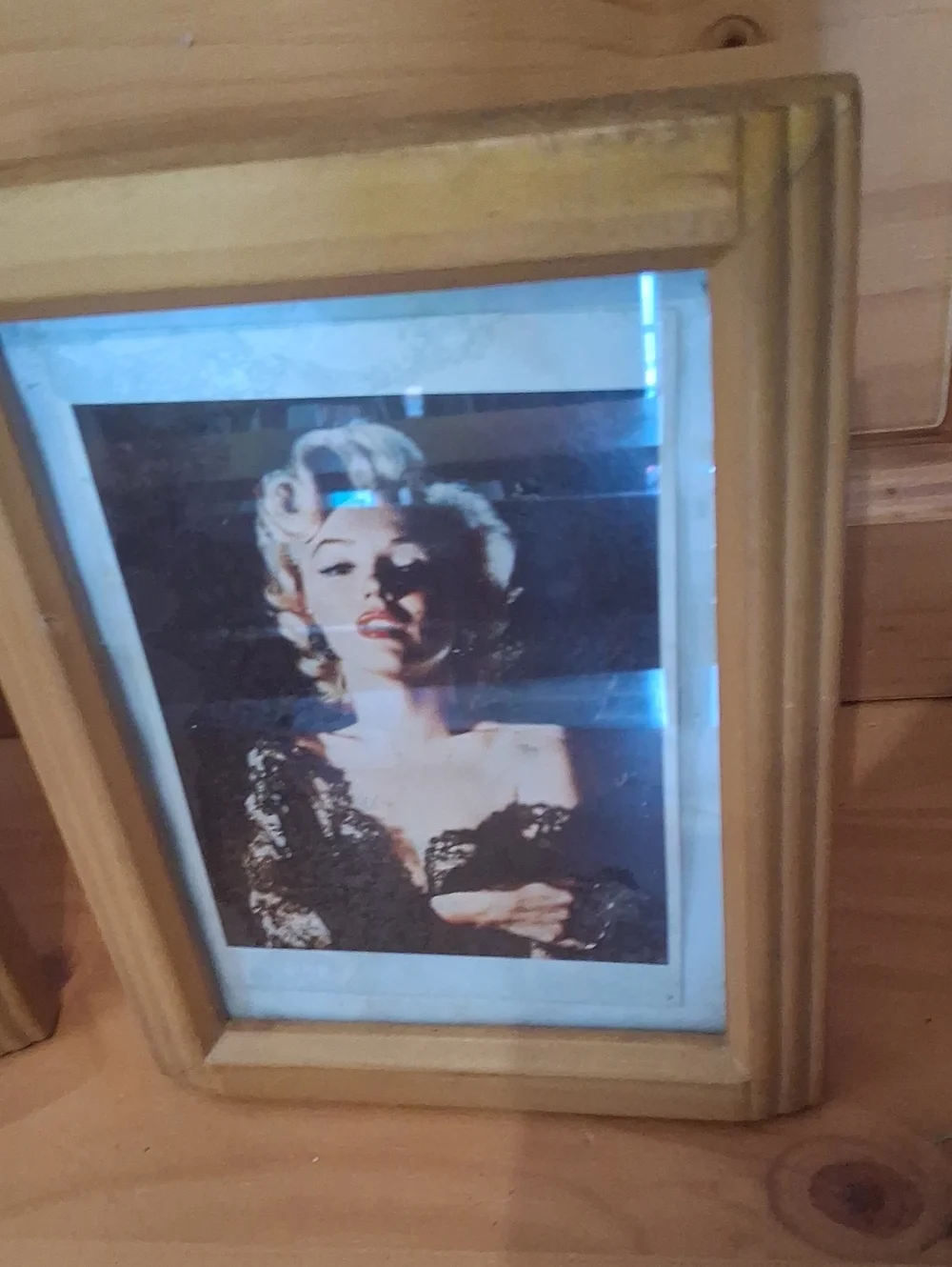 Gold Picture Frame with Mat - Home Accents